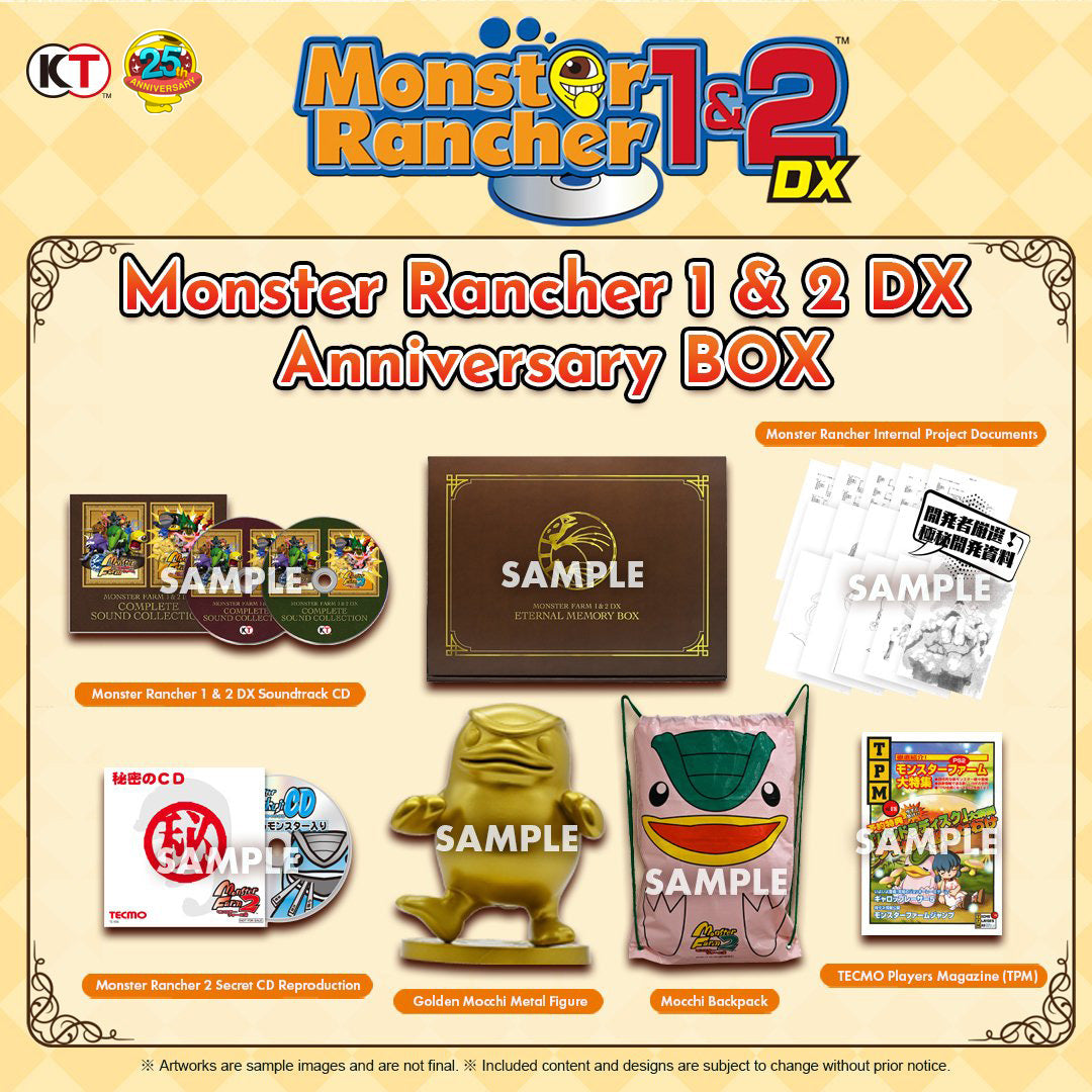 Monster Rancher 1 & 2 DX Anniversary BOX - PC Steam®