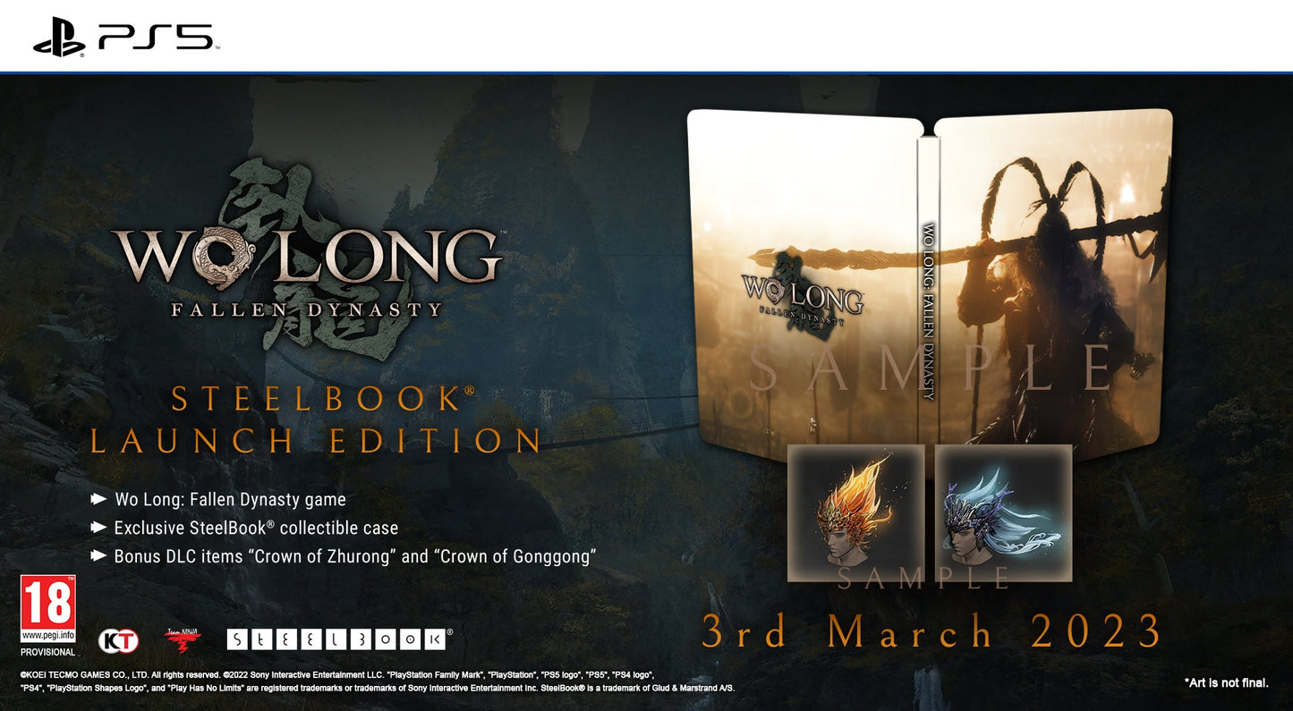 Wo Long: Fallen Dynasty - SteelBook® Launch Edition - PlayStation®5