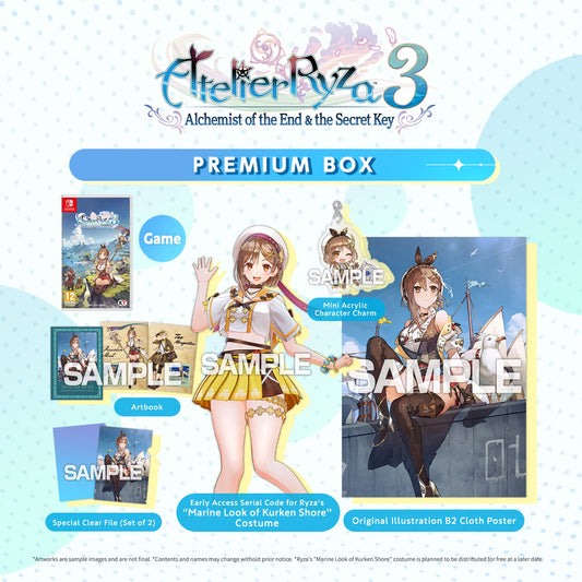 Atelier Ryza 3: Alchemist of the End & the Secret Key - PREMIUM BOX -  Nintendo Switch™